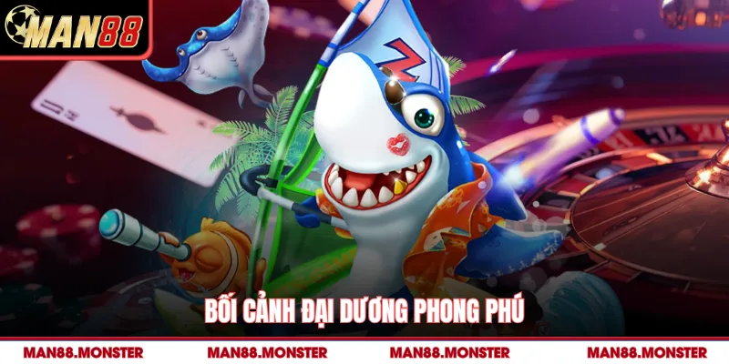 Bối cảnh đại dương phong phú