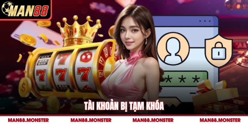 Tài khoản bị tạm khóa